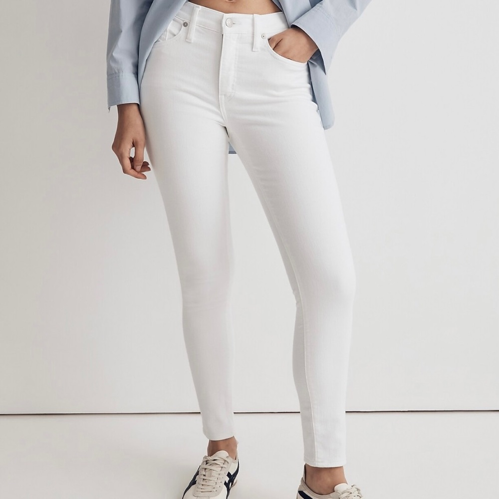 Madewell Mid-Rise skinny Crop Jeans